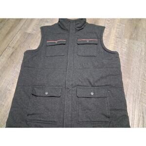 Dakota Grizzly Vest Mens x-Large Gray Button Up Outdoors